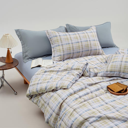 無印良品 纺品磨毛绒四件套-格律200x230cm MJ-T2020-8-2 商品图3