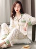 纯棉男女款家居服 女款带胸垫 经典舒适 上衣+下衣套装 商品缩略图3