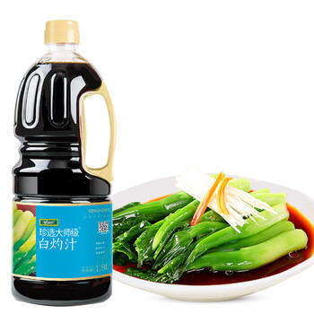珍选白灼汁1.8L/瓶【0脂肪】清蒸鱼白灼大虾白灼菜心凉拌汁海鲜汁 /粮油调味 /调味品 /复合调味汁 商品图4