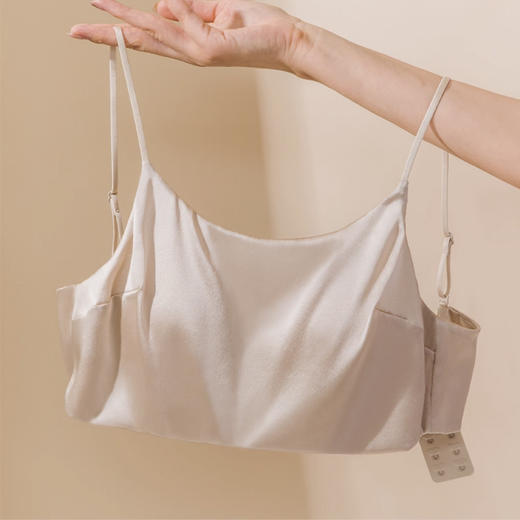 裁缝学苑AS577真丝缎面桑蚕丝抹胸纸样文胸内衣带胸垫裹胸打版裁剪 商品图4