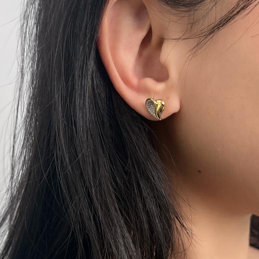 【爱意永恒·挚爱】爱心耳钉 商品图2