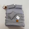 無印良品 米几棉麻四件套-棉麻灰200x230cm MJ-T2025-0299 商品缩略图2