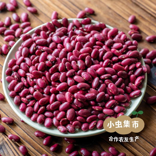 云南生态老品种红豆（花生豆）500g | 合作农友生产，产自云南富民，生产者：张志富 &【公平贸易农人定价】 商品图2