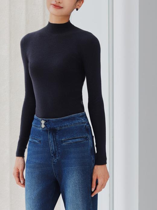 舒软肌底衣 48支美丽诺羊毛无缝一体打底衫FCF3WST097、FCF3WST098 商品图10