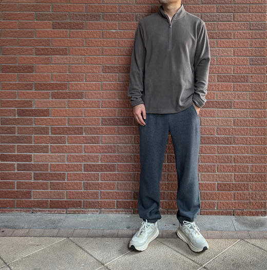 25秋冬-艾/高 超暖和轻便男士摇粒绒半拉链打底【包邮+三天无理由退换】 商品图7