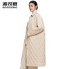 波司登羽绒服2025秋季新款女士长款轻薄菱格小香风外套B250134188 商品缩略图2