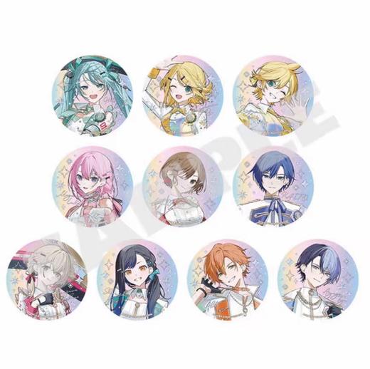 PJSK 世界计划 5周年 感谢祭 A盒 徽章 吧唧 10包/盒 谷子 商品图0