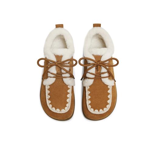 【云粉节】BF楼天美意2025冬季系带圣诞风雪地靴女鞋短筒靴BL931DM5吊牌价899活动价499 商品图2