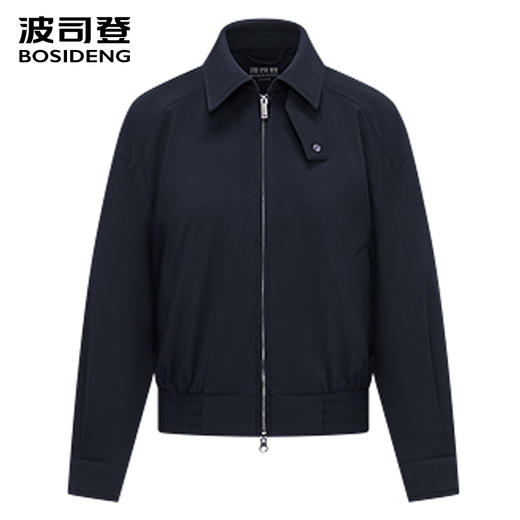 波司登2025秋季新款男巴恩风短款羽绒服情侣翻领夹克B250135333 商品图1