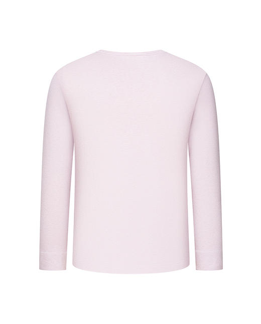 【春上新】8楼爱慕儿童Aimer Kids女孩25AW暖阳狗狗单层圆领长袖AK172J811，吊牌价399元 商品图5