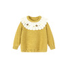 迷你巴拉女童宝宝刺绣毛衣不易变形起球灯笼袖亲肤2025冬新款 商品缩略图4