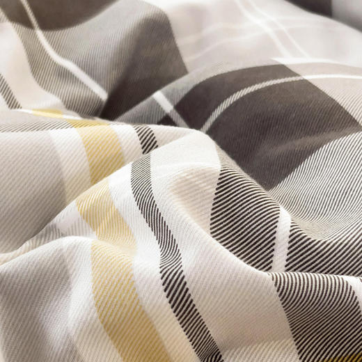 罗曼罗兰 加厚磨毛四件套东时区-灰200*230cm 6925314787444 商品图3