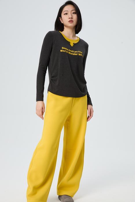 【爆款加绒 宝宝一体绒】水淼2025冬新品加厚加绒微香蕉裤1551 商品图3