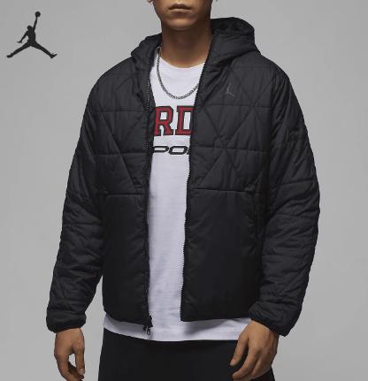 【耐克】B座5楼 Nike耐克冬季男子运动休闲防风保暖外套棉服 FZ3163-010-222 商品图0