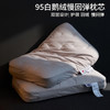 【可调节95白鹅绒H枕】95白鹅绒枕芯民宿酒店枕头慢回弹羽绒枕成人H护颈枕 商品缩略图3