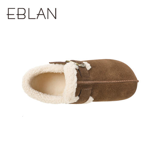 伊伴冬季勃肯毛毛鞋浓密保暖毛里勃肯鞋B25719110 商品图2