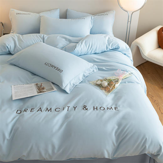 罗曼罗兰 水洗磨毛四件套奥利200*230cm 6925314751919 商品图4