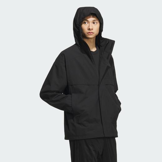 Adidas阿迪达斯MODERN TECH WARM JACKET 拒水防风运动休闲连帽夹克外套KB7624 商品图2