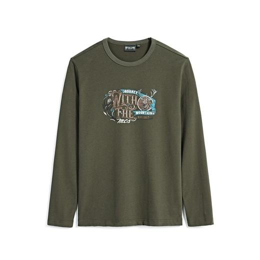 MCS万宝路 男长袖棉T CW24KT155M 商品图0