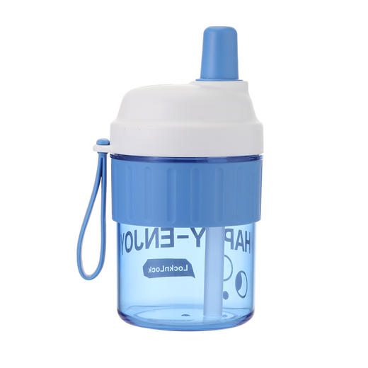 乐扣乐扣 家用品缤纷吸管杯蓝色600ml HAP535BLUFU 商品图3