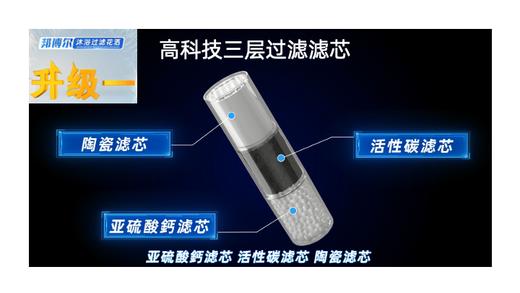 邦博尔三层过滤沐浴花洒升级装 商品图2