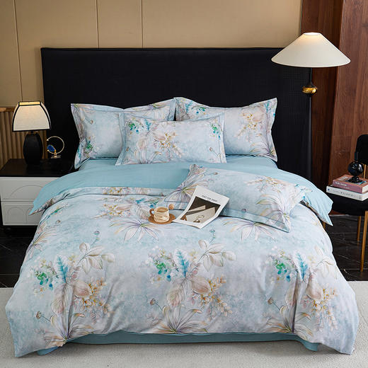 彼加曼 “茉彩花韵”加厚铂金全棉四件套200*230cm BGM-T2529 商品图4