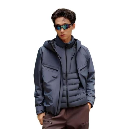 波司登 男短款连帽长袖羽绒服 B250331311 商品图1