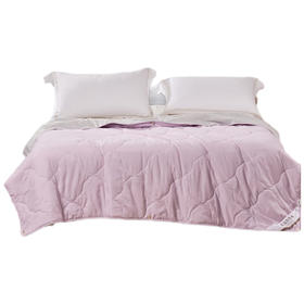 富安娜 素色夏被净柔夏被远山·紫203*229cm 713102666