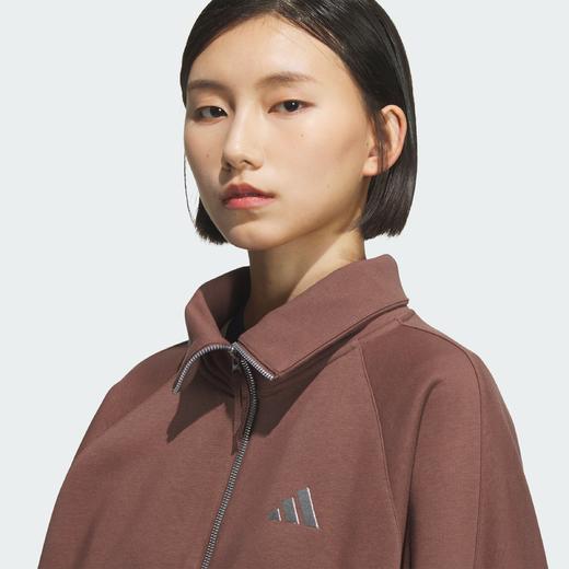 Adidas阿迪达斯MUST HAVES LOGO FLEECE JACKET 加厚运动休闲夹克外套KC0048 商品图4