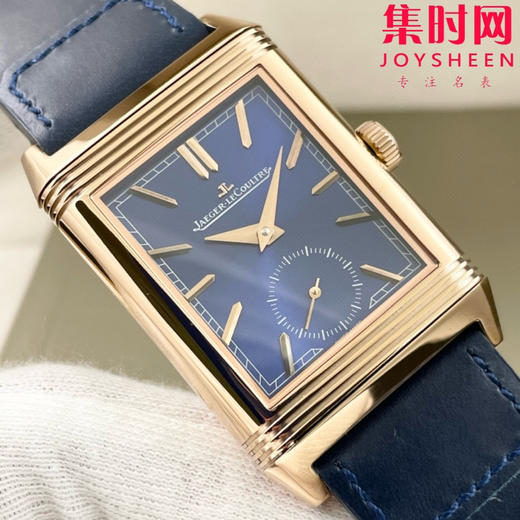 积家翻转系列 双面翻转 两针半 男士机械腕表 Reverso Classic Large Duoface Small Second 男款翻转系列 商品图2