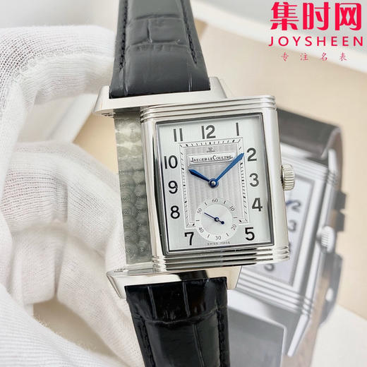 积家翻转系列 双面翻转 两针半 男士机械腕表 Reverso Classic Large Duoface Small Second 男款翻转系列 商品图1
