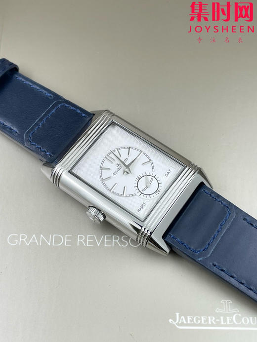 积家翻转系列 双面翻转 两针半 男士机械腕表 Reverso Classic Large Duoface Small Second 男款翻转系列 商品图6