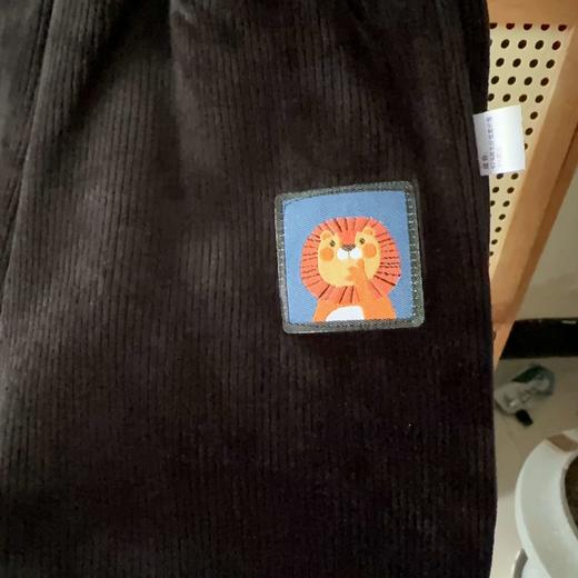 小猪大卫条纹竖裤秋冬季加绒保暖洋气百搭长裤90-120 商品图4