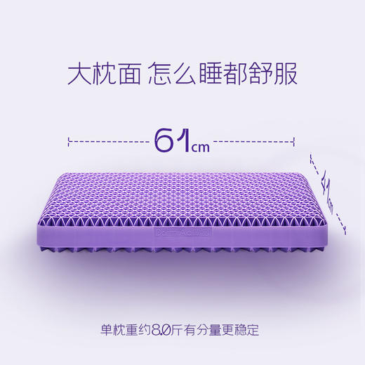 翼眠 深睡格子TPE无压枕 云端款 6972498700028 商品图1