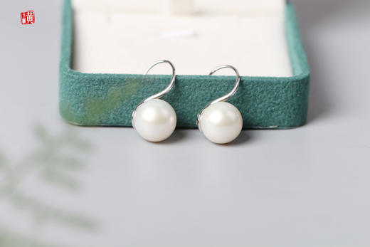 【铃兰絮语】淡水珍珠耳钉 商品图2