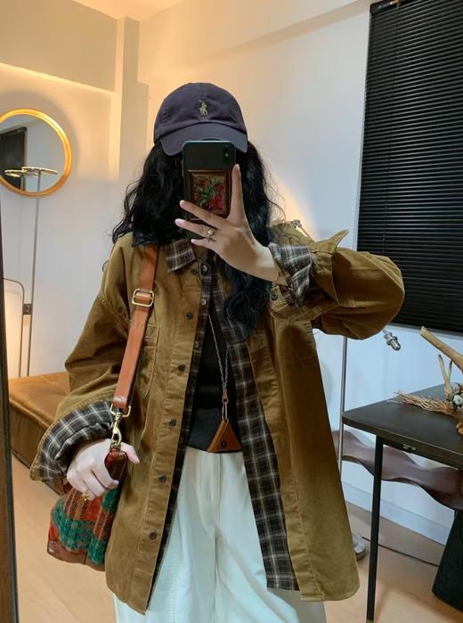 有灯芯绒的秋天收获满满温暖与复古衬衫 商品图11