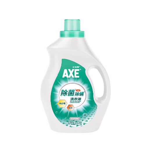 香港斧头三件套（除菌除螨洗衣液1kg+柠檬护肤洗洁精1.18kg+厨房重油污净500ml） 商品图3