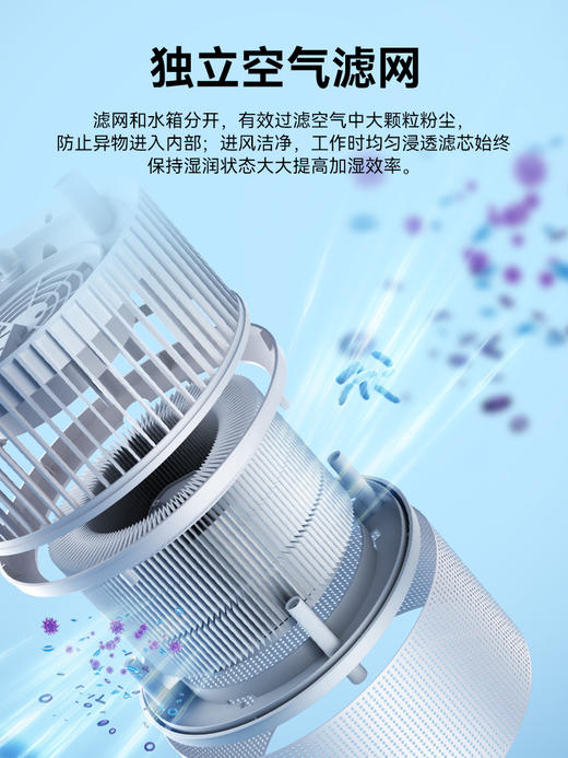 大宇丨净化空气家用静音卧室客厅落地式加湿器 商品图4
