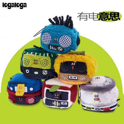 logaloga 有电意思 毛绒耳机包 盲盒 商品图0
