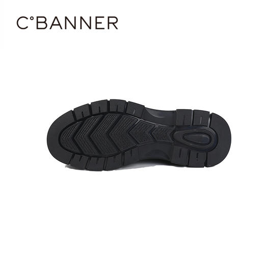 千百度冬季男鞋加绒软面牛皮鞋面商务休闲A25625674 商品图2