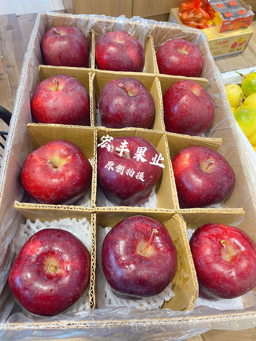 【宏丰精选】 甘肃天水花牛苹果 粉苹果 苹果香甜肉质 口感酥脆 的”红元帅“，零售14.8元一斤 商品图5