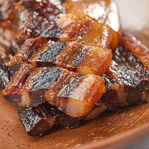 广州酒家 薄盐五花腊肉2袋煲仔饭腊味秋之风广东腊肉美味送礼手信团购 商品图1