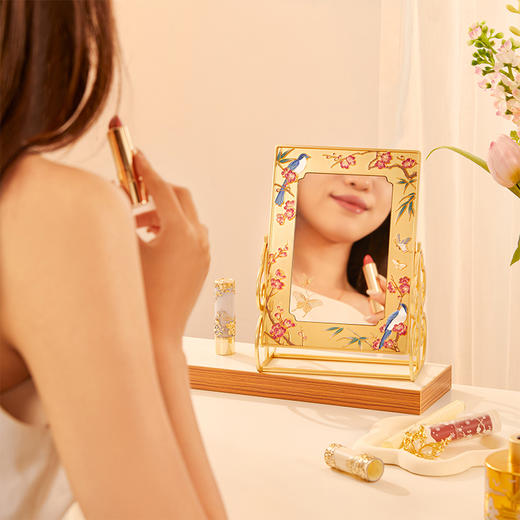 【故宫镜子】喜上梅梢化妆镜博物馆文创新婚订婚结婚礼物送新娘新人 商品图2