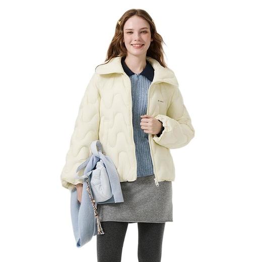 坦博尔 女翻领短款轻羽绒服 TB5330272A 商品图1