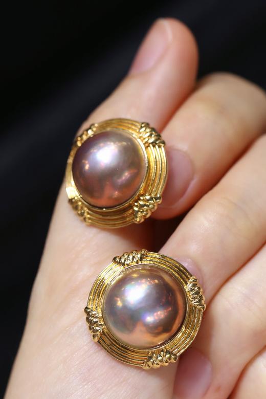 19-20mm马贝耳钉 商品图3