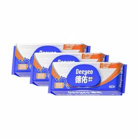 德佑Deeyeo 厨房湿巾A版线专供60片3包 10020711R03