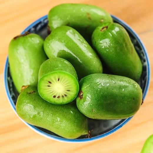 【丹东软枣猕猴桃】新鲜采摘 外表圆润选软的 吸着吃 口感香甜 商品图4