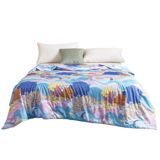 内野 忆蓝凉感夏被200*230cm HU-HY01B15 商品图0