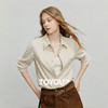 初语衬衫女秋季新款复古灯芯绒法式长袖衬衣叠穿打底时尚上衣 商品缩略图0