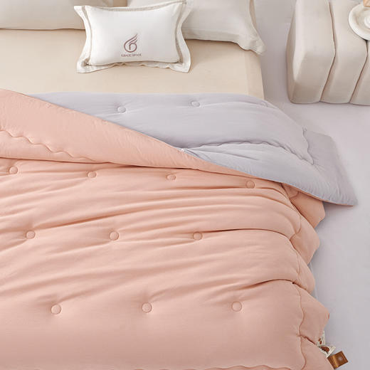 GRACE SPACE格调空间 羊毛蛋白纤维厚被 保暖秋冬羊毛被子 商品图3